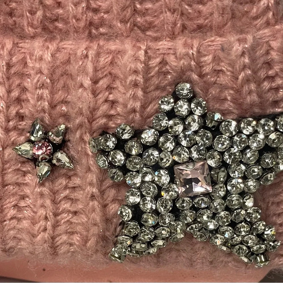 Victoria's Secret‎ Pink Knit Pom-Pom Hat - Picture 2 of 4